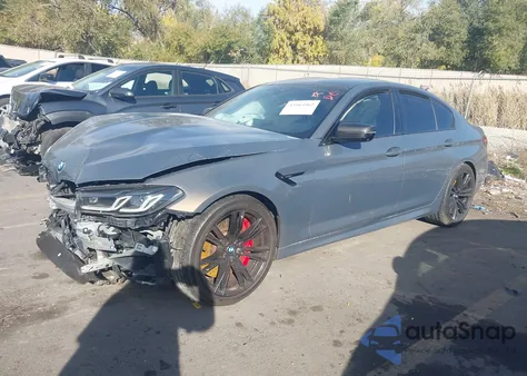 2021 BMW M5 from USA, damaged, VIN WBS83CH09MCG78021